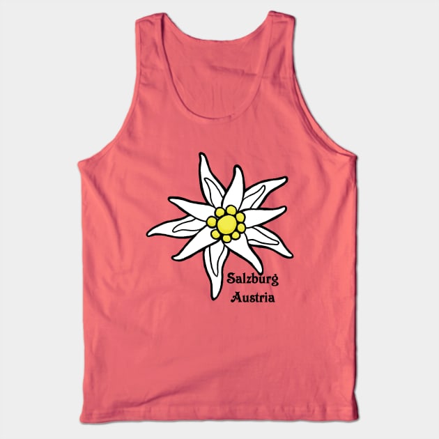 Edelweiss Salzburg Tank Top by HonuHoney